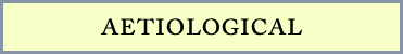 aetiological